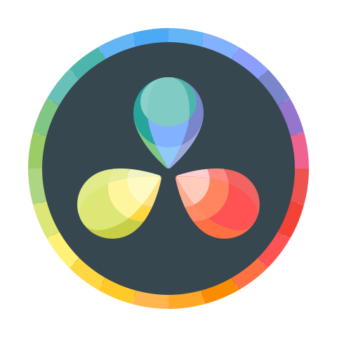 DaVinci Resolve logo